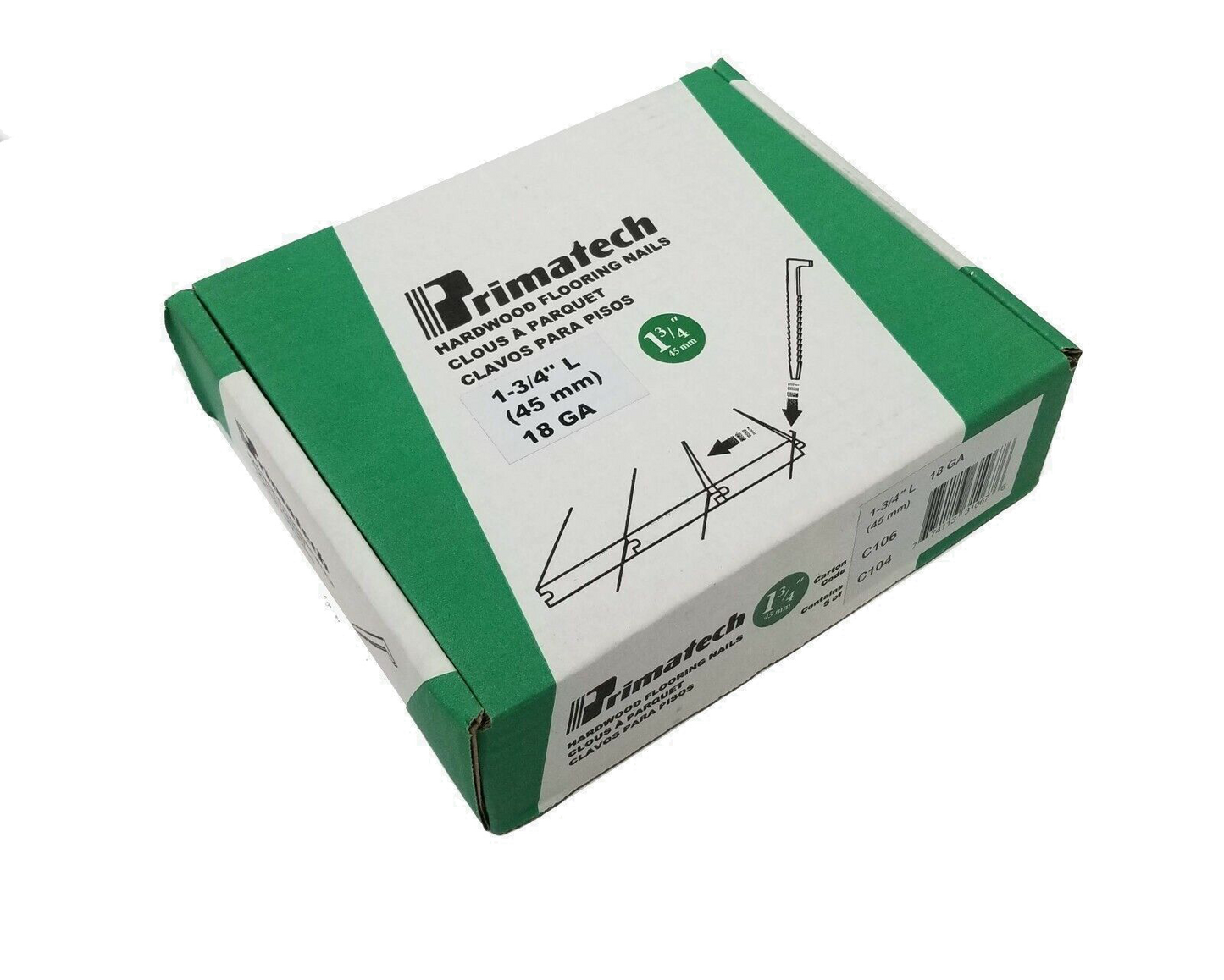 Primatech 18 Gauge 1 3/4" L Cleat 5x1200